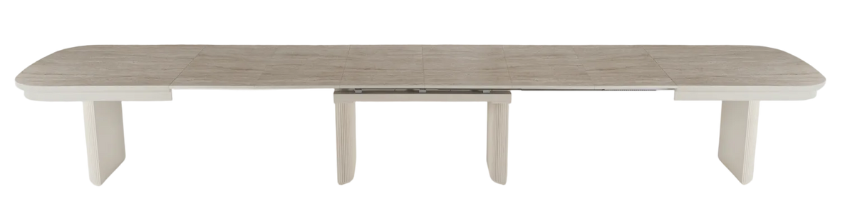 Asia uitschuifbare eettafel 200–500 cm