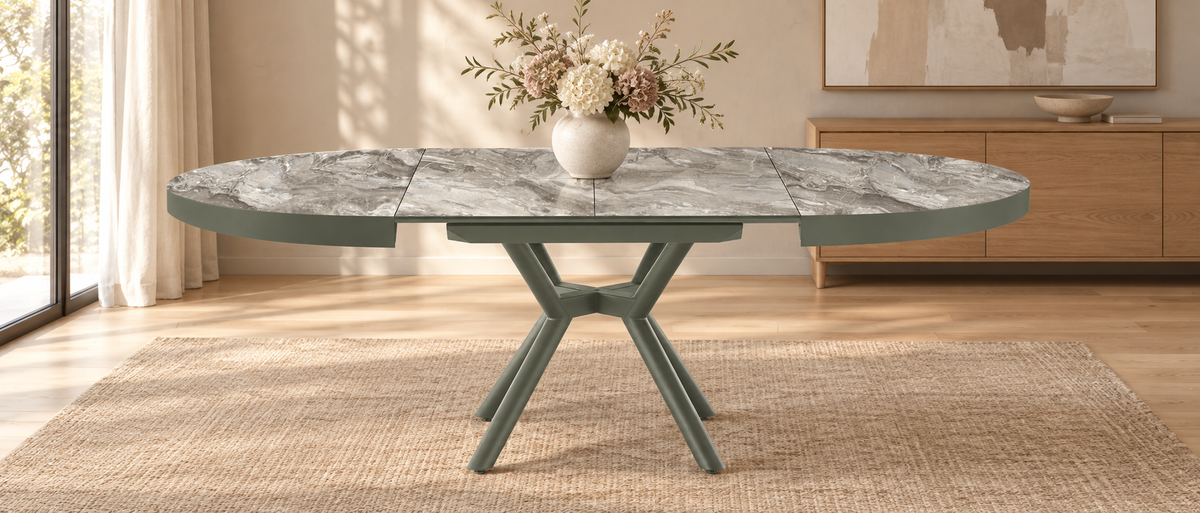 Capi uitschuifbare eettafel 90–170 cm
