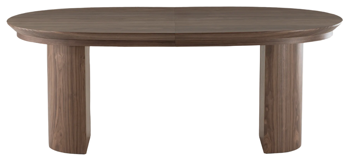 Como uitschuifbare eettafel 200–290 cm – Walnoot