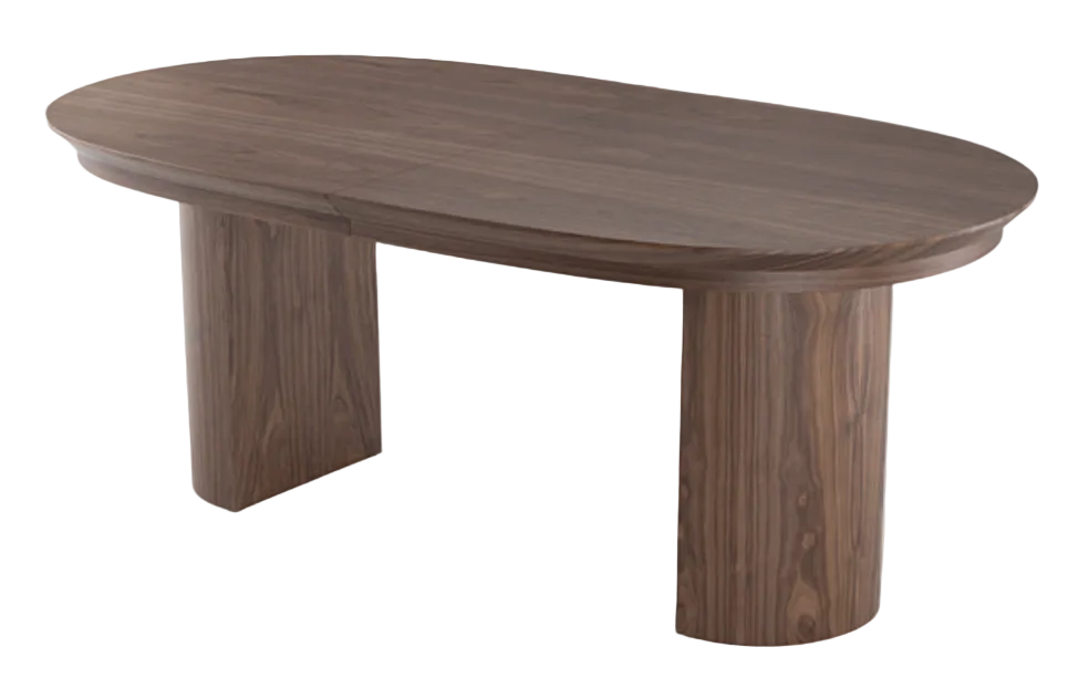 Como uitschuifbare eettafel 200–290 cm – Walnoot