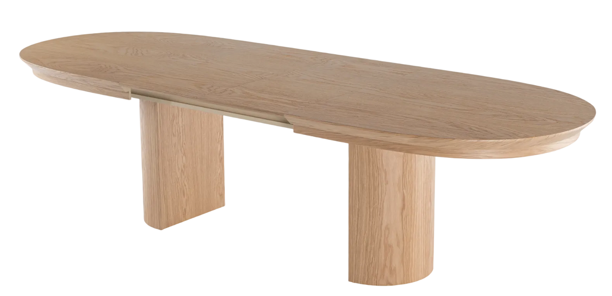 Como uitschuifbare eettafel 200–290 cm – Naturel eiken