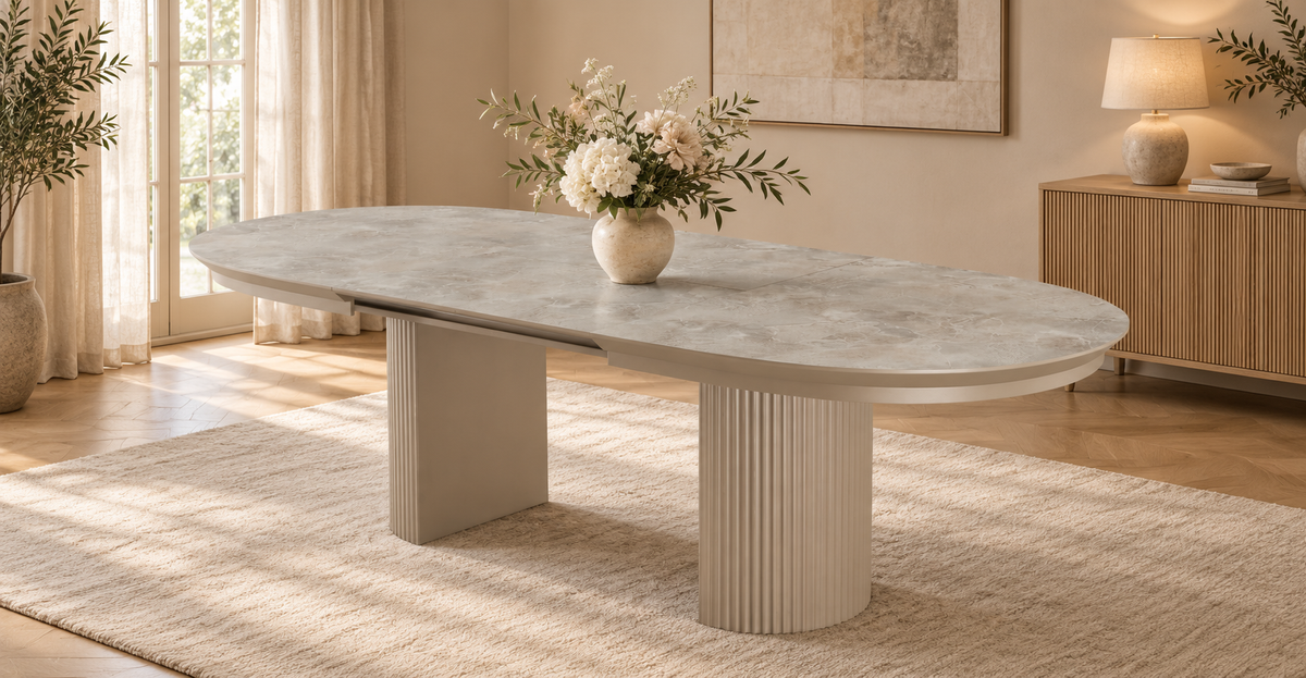 Como uitschuifbare eettafel 200–290 cm
