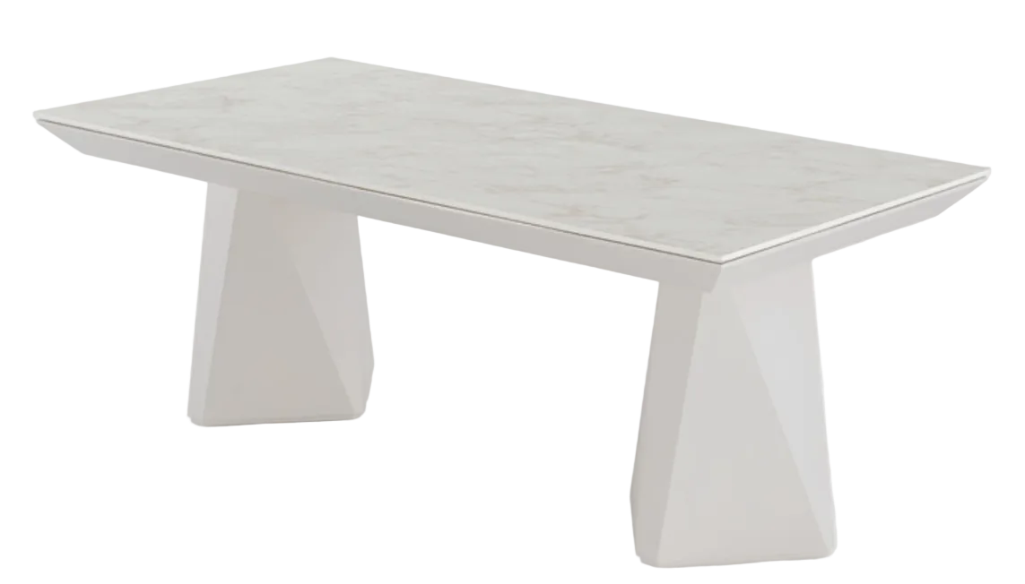 Diamond uitschuifbare eettafel 200–400 cm