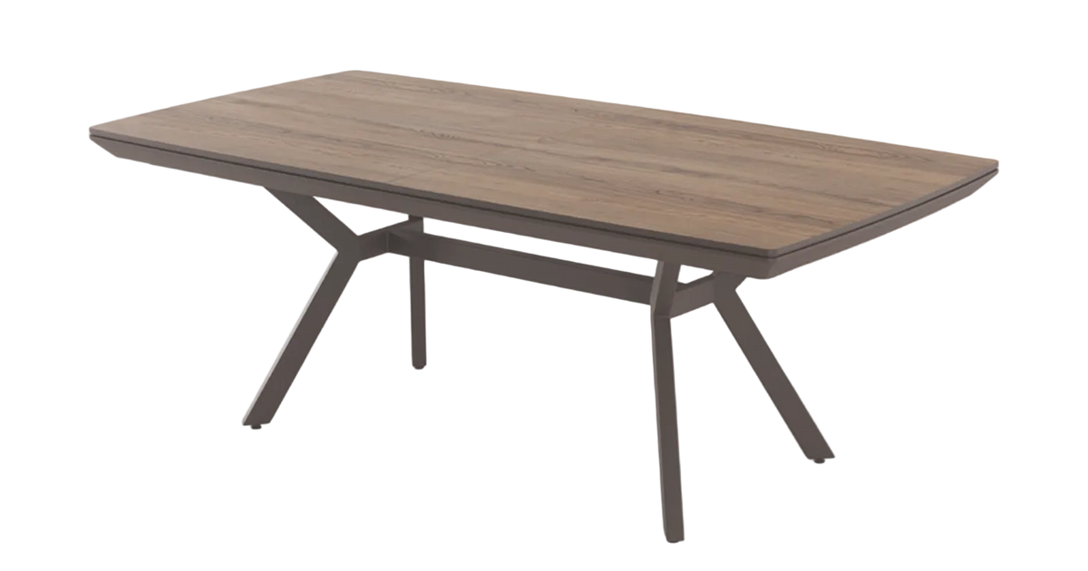 Titanyum uitschuifbare eettafel 180–260 cm