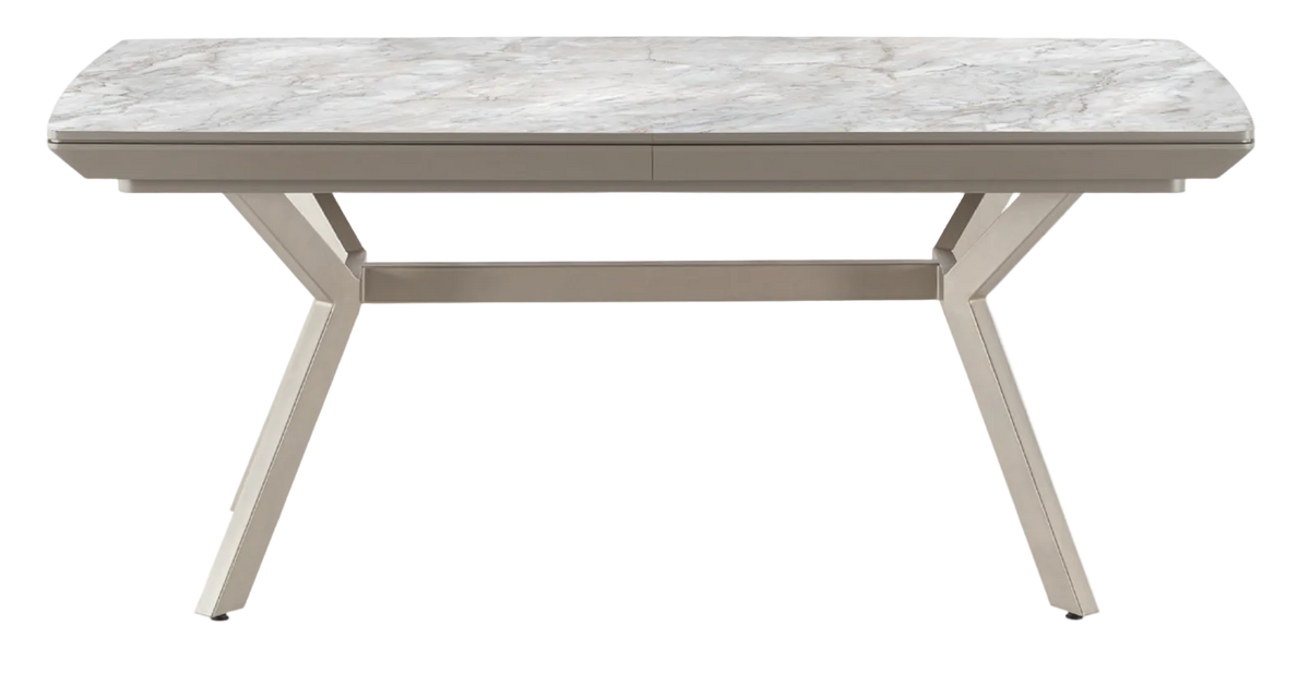 Titanyum uitschuifbare eettafel 180–260 cm