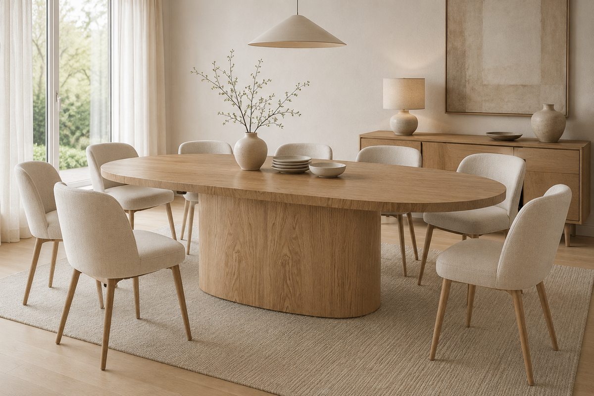 Valencia uitschuifbare eettafel 200–320 cm