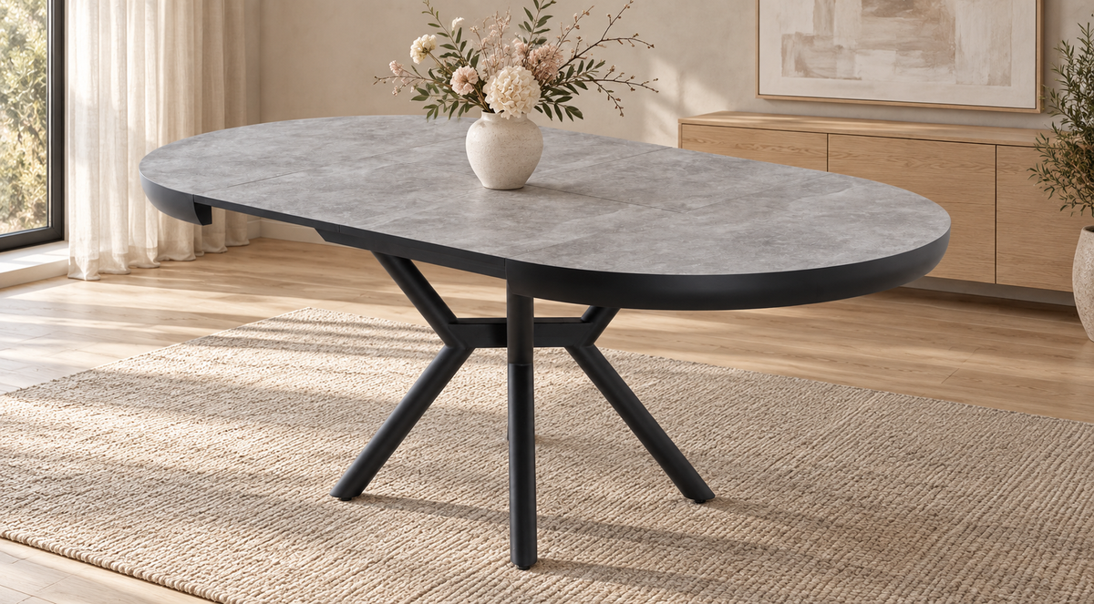 Winston uitschuifbare eettafel 130–226 cm