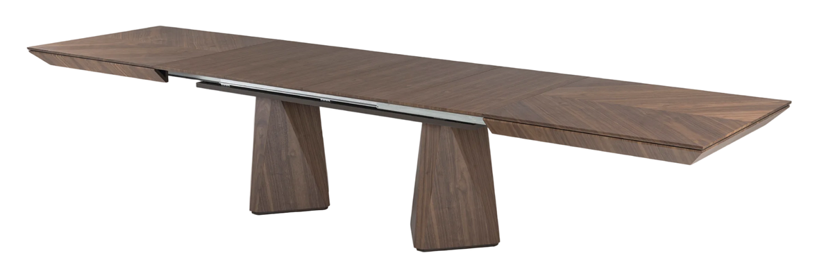 Diamond uitschuifbare eettafel 200–400 cm – Amerikaans walnoot