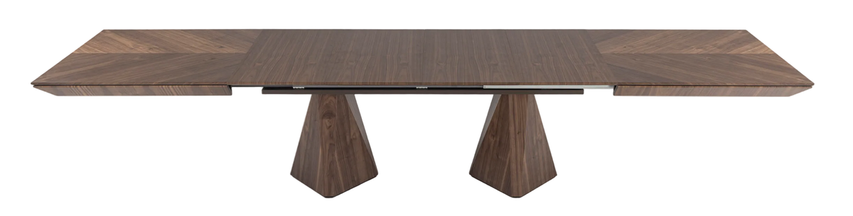 Diamond uitschuifbare eettafel 200–400 cm – Amerikaans walnoot