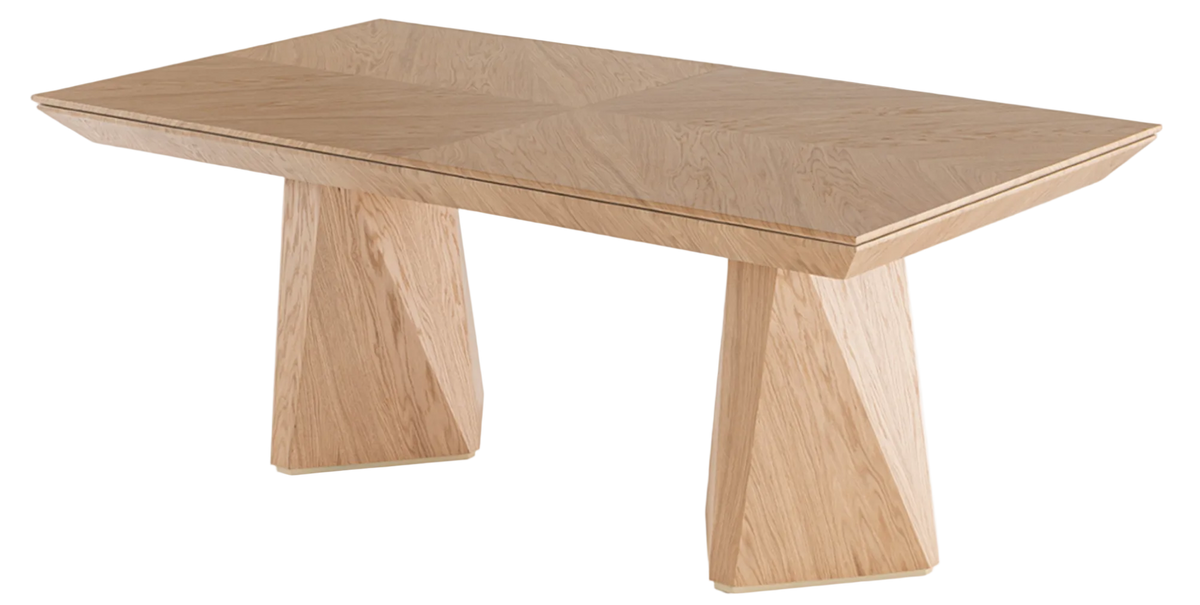 Diamond uitschuifbare eettafel 200–400 cm – Naturel eiken
